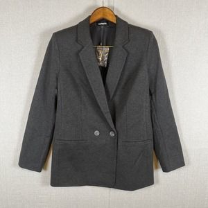 Express Charcoal Blazer